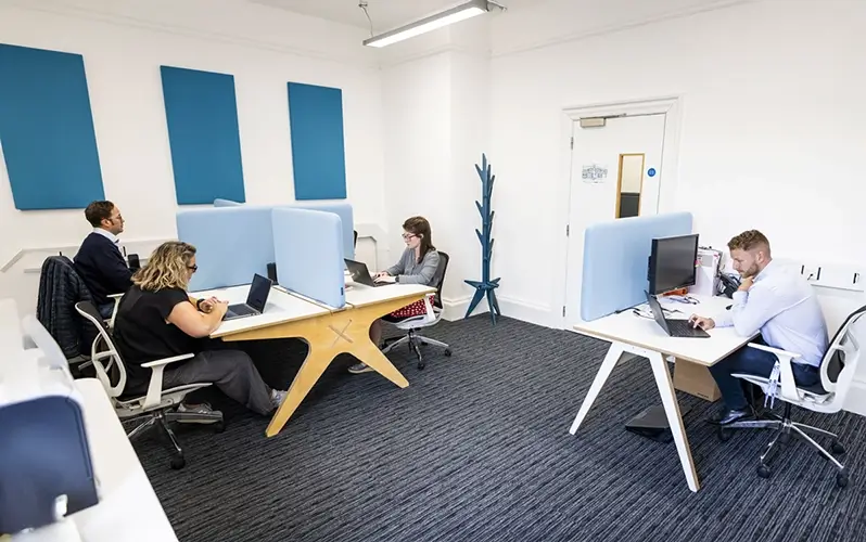 Coworking area