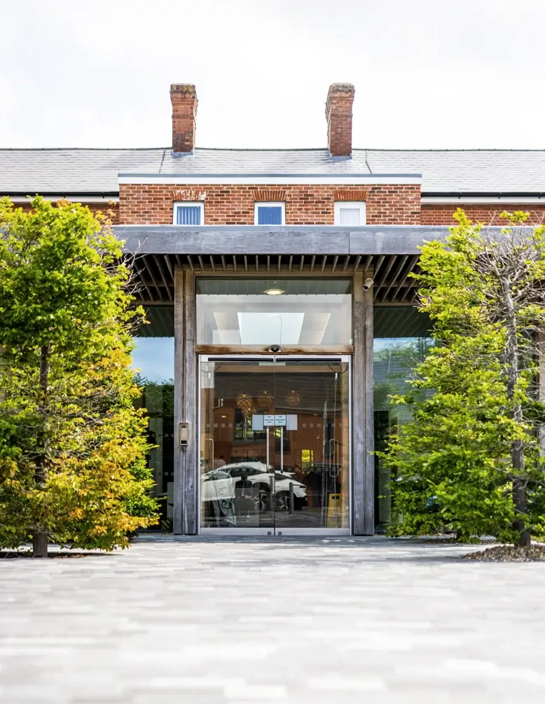 Outside of BASE Bordon innovation centre